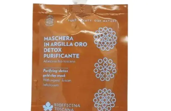 Biofficina Toscana Maschera In Argilla Oro Detox Purificante 30g